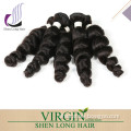 2015 most popular factory price loose wave hair , virgin mongolian loose wave hair